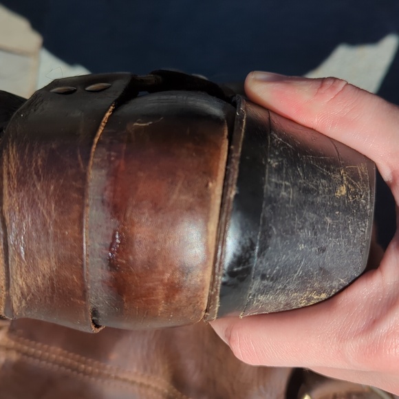 Frye 12R Harness Women's Size 6 Brown Leather Boots - Picture 15 of 15